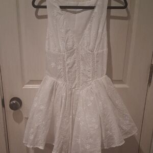 Elegant White Kids Dress